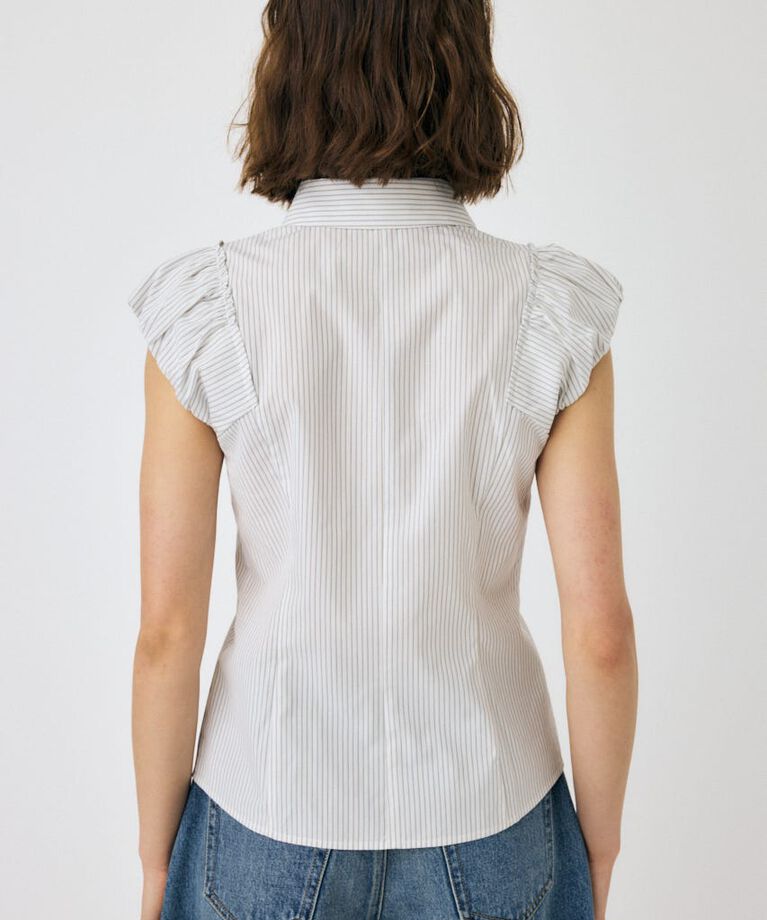 MOUSSY「PIN STRIPE FIT シャツ」|シャツ・ブラウス|