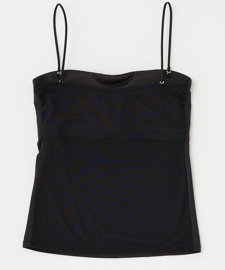 MOUSSY「BACK SHEER カップインキャミ」|キャミソール|