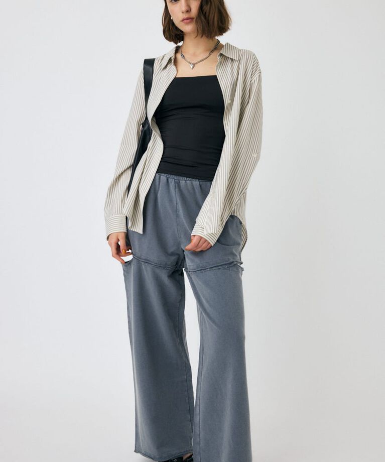 MOUSSY「BACK SHEER カップインキャミ」|キャミソール|