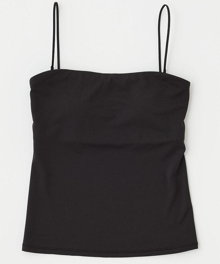 MOUSSY「BACK SHEER カップインキャミ」|キャミソール|