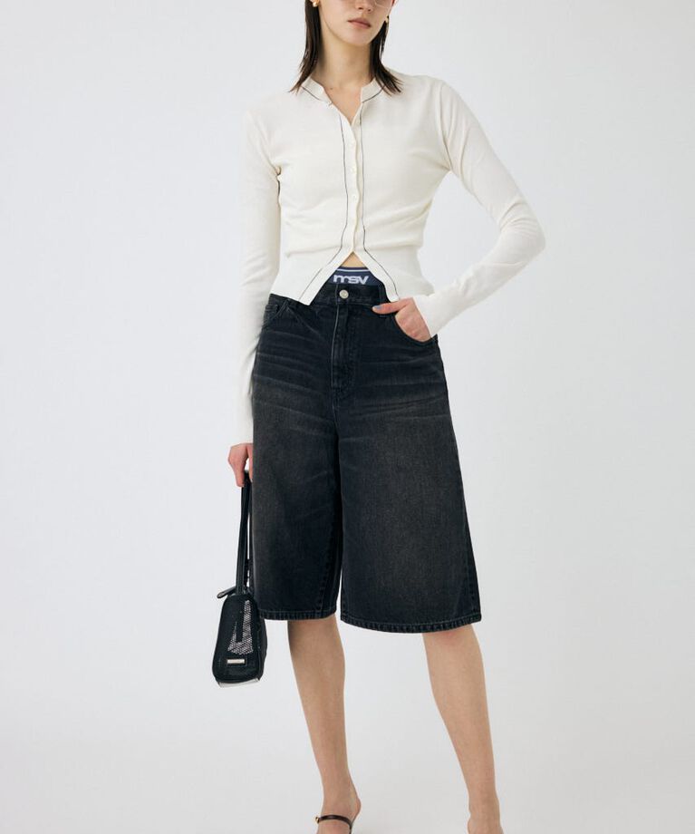 MOUSSY「COLOR STITCH カーディガン」|カーディガン|