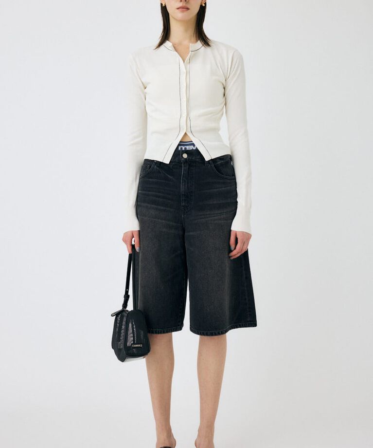 MOUSSY「COLOR STITCH カーディガン」|カーディガン|