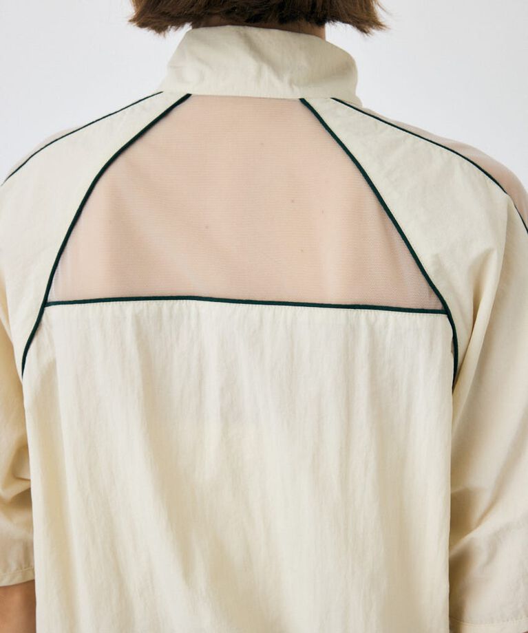 MOUSSY「PIPING HALF SLEEVE トラックジャケット」|その他|