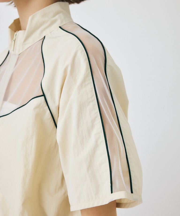 MOUSSY「PIPING HALF SLEEVE トラックジャケット」|その他|