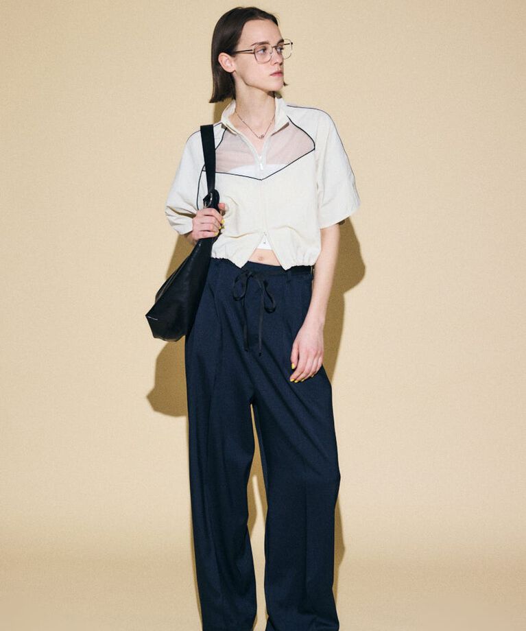 MOUSSY「PIPING HALF SLEEVE トラックジャケット」|その他|