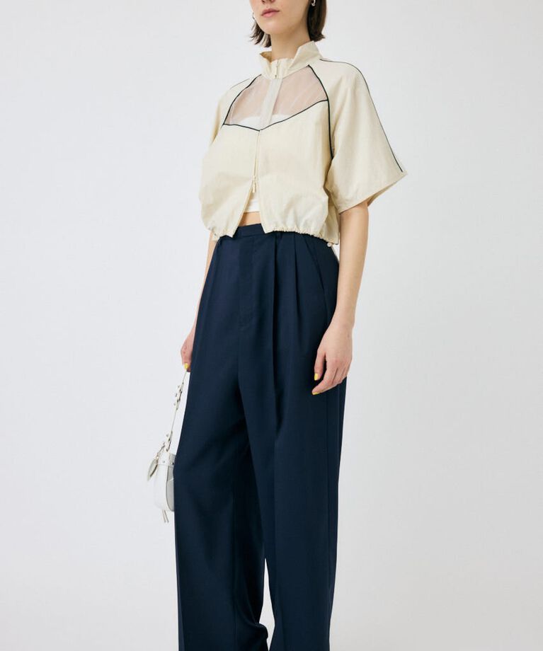 MOUSSY「PIPING HALF SLEEVE トラックジャケット」|その他|