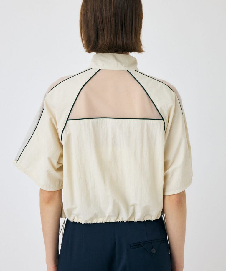 MOUSSY「PIPING HALF SLEEVE トラックジャケット」|その他|