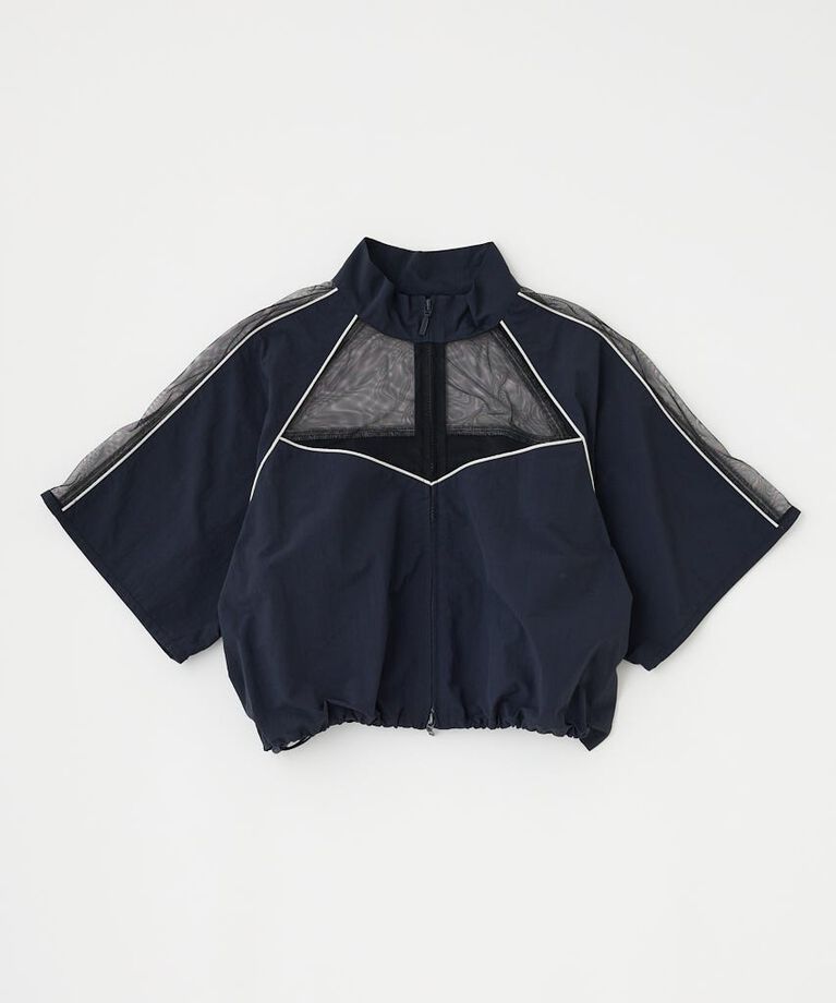 MOUSSY「PIPING HALF SLEEVE トラックジャケット」|その他|