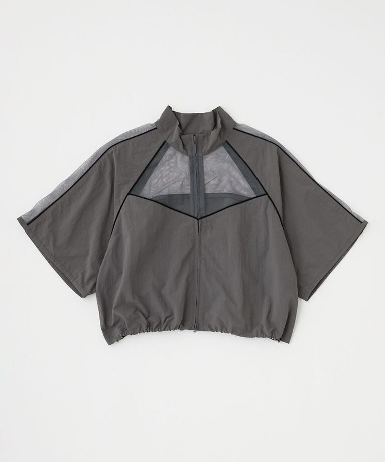 MOUSSY「PIPING HALF SLEEVE トラックジャケット」|その他|