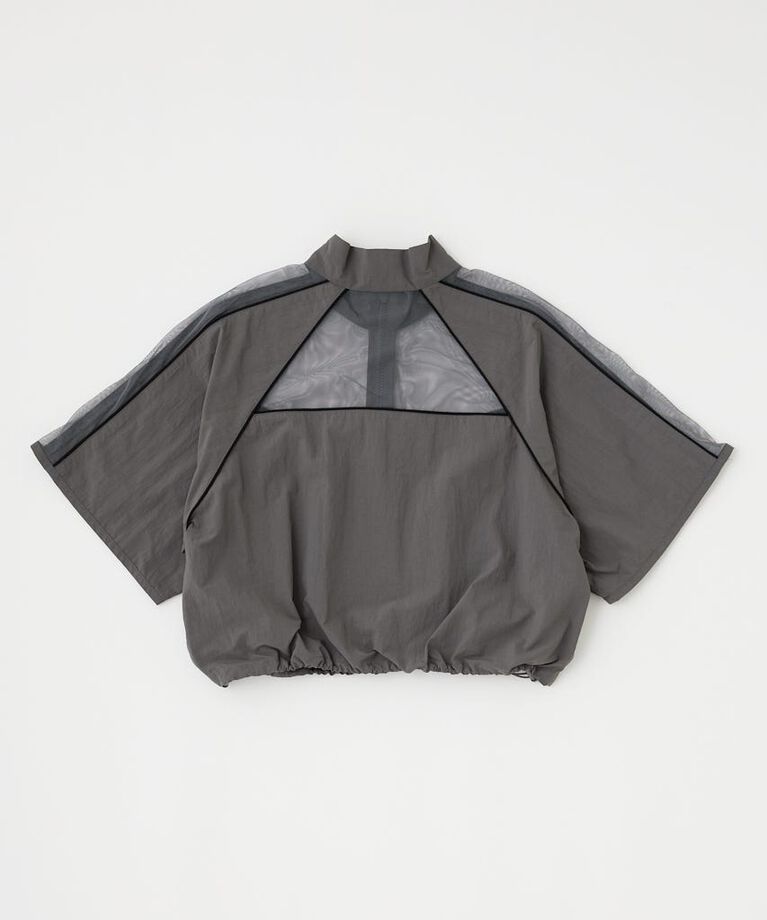 MOUSSY「PIPING HALF SLEEVE トラックジャケット」|その他|