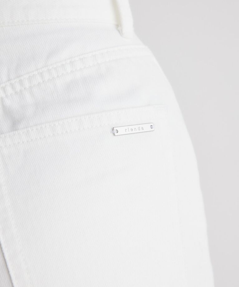 rienda「オーバーターンJ/W DENIM PT」|デニム|