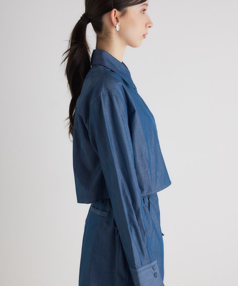 rienda「2WAYショートSH TOP」|シャツ・ブラウス|