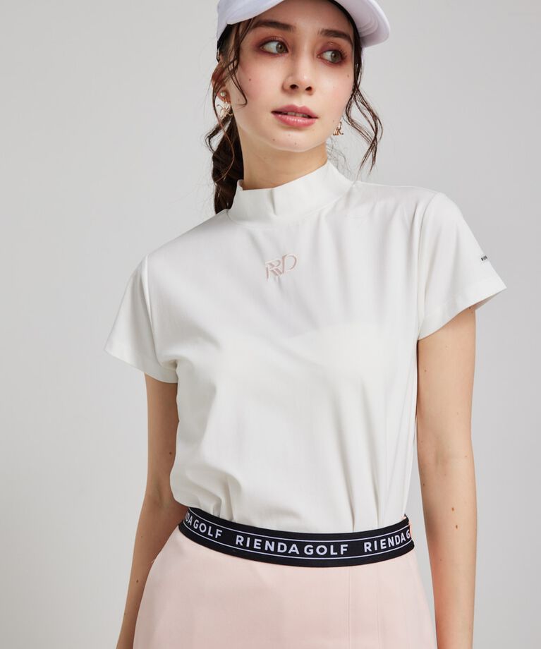 rienda「ベーシックモックネックT-SH」|Tシャツ・カットソー|
