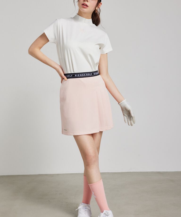 rienda「ベーシックモックネックT-SH」|Tシャツ・カットソー|
