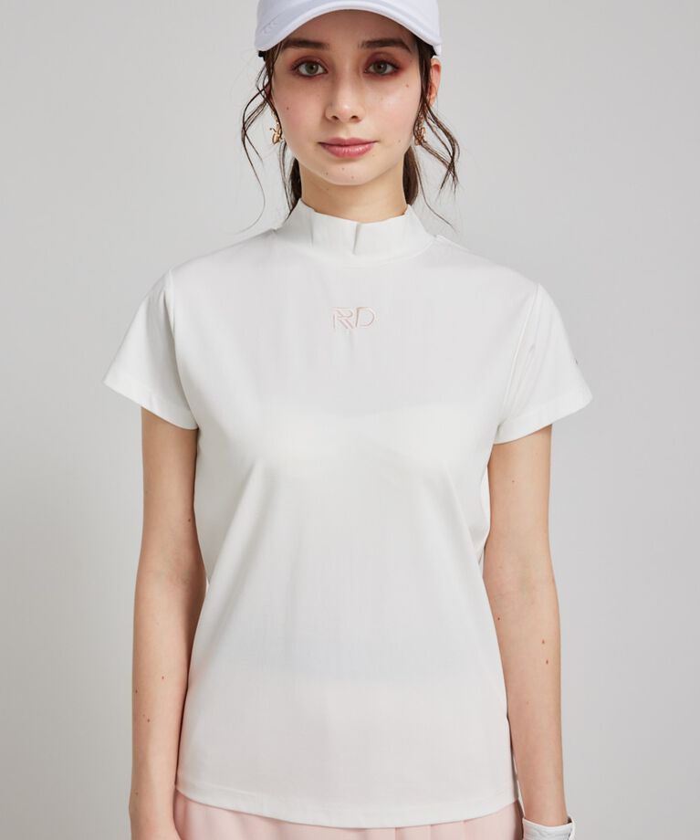 rienda「ベーシックモックネックT-SH」|Tシャツ・カットソー|