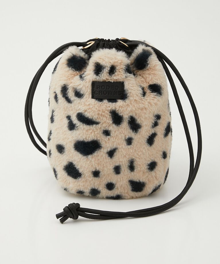 RODEO CROWNS「FAUX FUR BAG」|その他|柄WHT5
