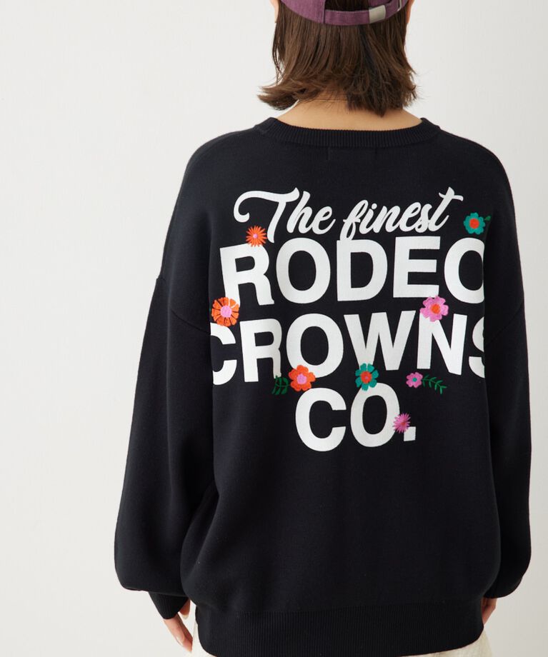 RODEO CROWNS「ブーケロゴ ニット トップス」|ニット・セーター|