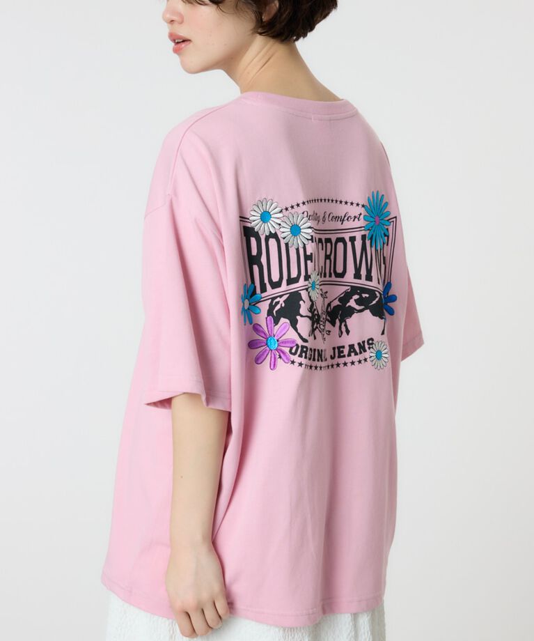 RODEO CROWNS「Flower Bloom Logo Tシャツ」|Tシャツ・カットソー|