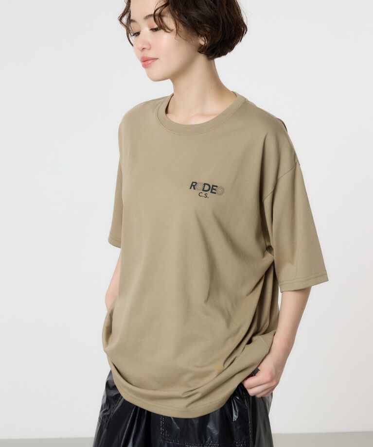 RODEO CROWNS「Flower Bloom Logo Tシャツ」|Tシャツ・カットソー|