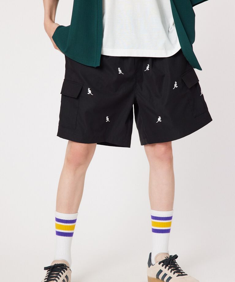 RODEO CROWNS「KANGOL ショートパンツ」|その他|BLK