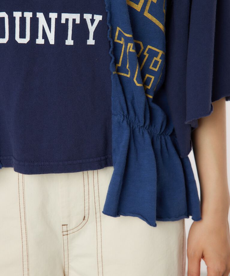 RODEO CROWNS「ドッキングカレッジトップス」|Tシャツ・カットソー|