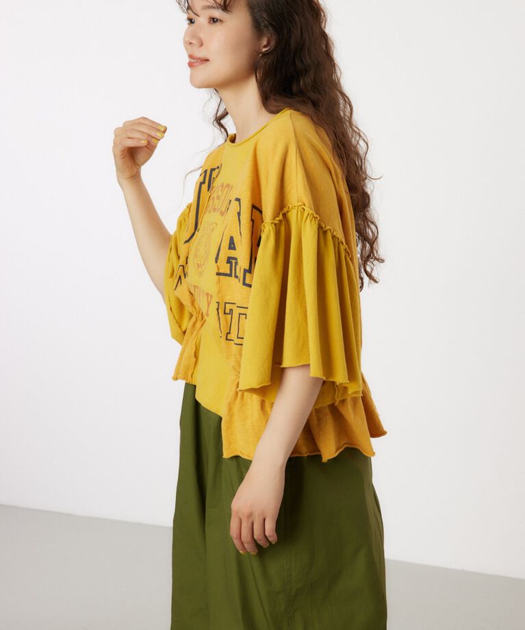 RODEO CROWNS「ドッキングカレッジトップス」|Tシャツ・カットソー|