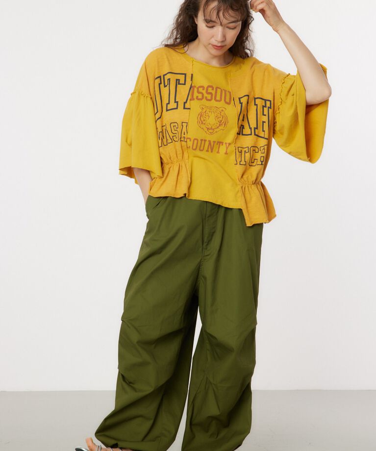 RODEO CROWNS「ドッキングカレッジトップス」|Tシャツ・カットソー|