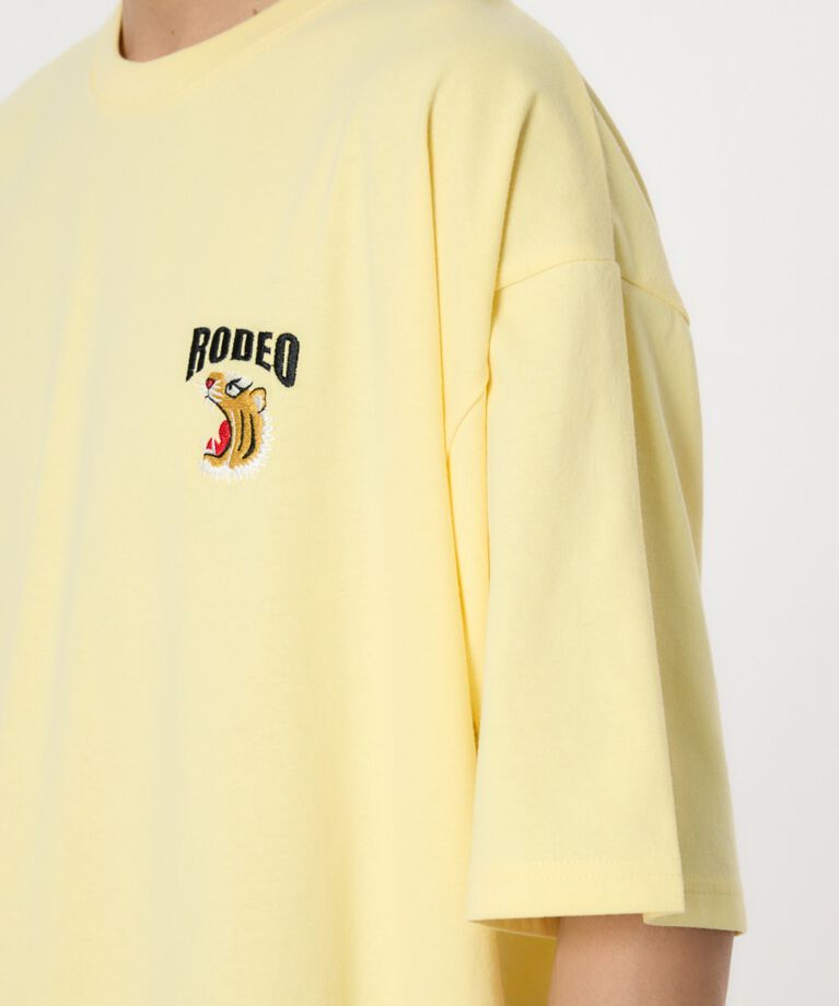 RODEO CROWNS「バックパッチワークイラストTシャツ」|Tシャツ・カットソー|