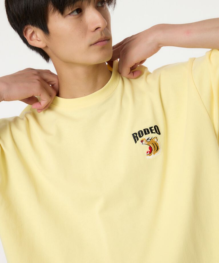 RODEO CROWNS「バックパッチワークイラストTシャツ」|Tシャツ・カットソー|