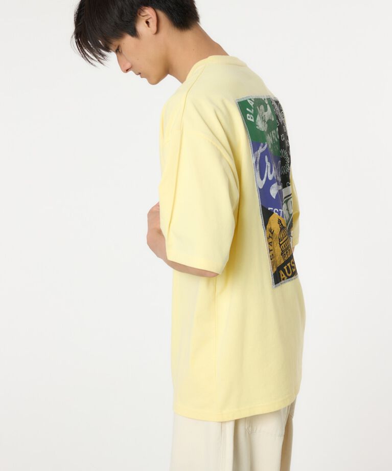 RODEO CROWNS「バックパッチワークイラストTシャツ」|Tシャツ・カットソー|