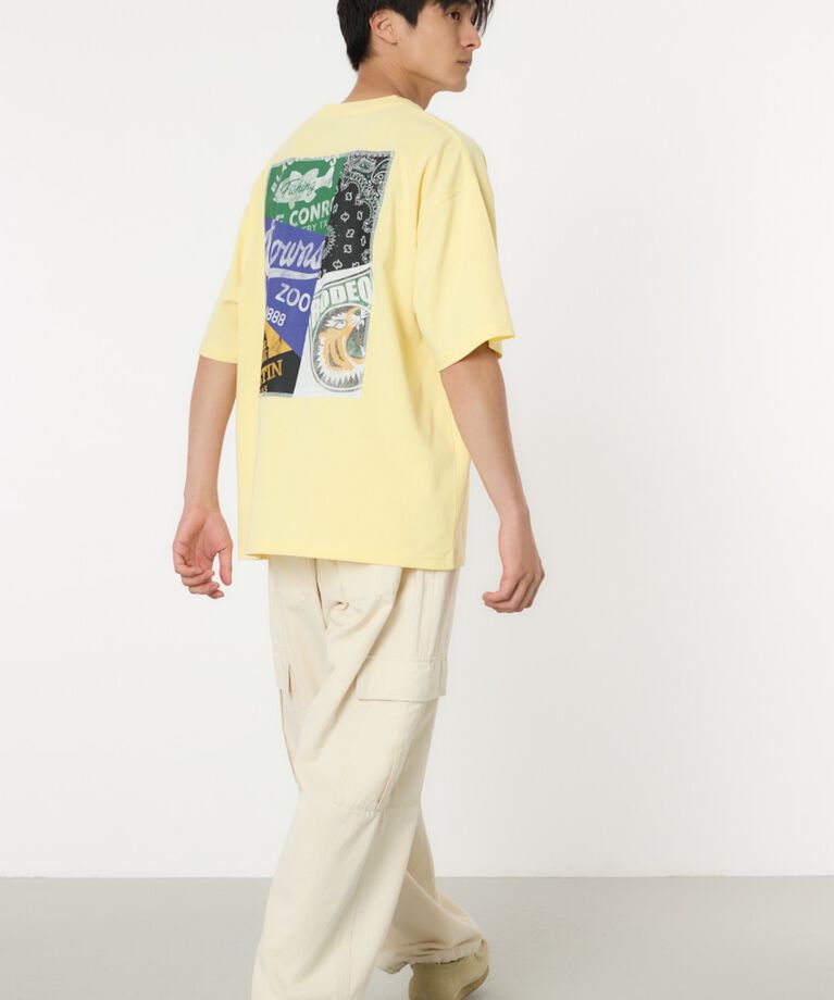RODEO CROWNS「バックパッチワークイラストTシャツ」|Tシャツ・カットソー|