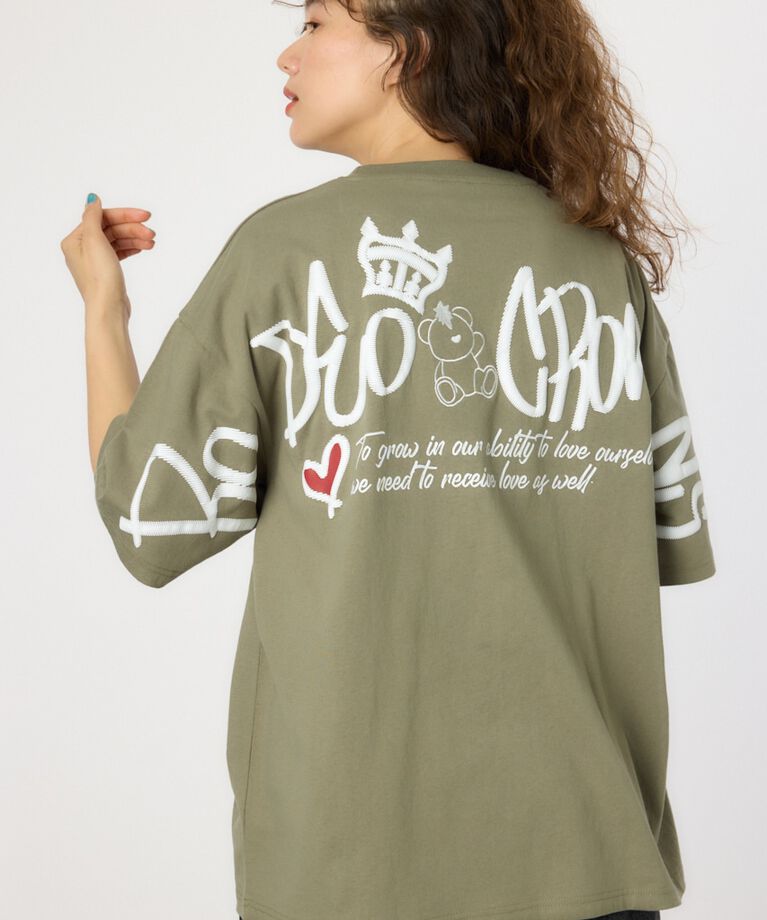 RODEO CROWNS「BRIDGE BEAR LOGO Tシャツ」|Tシャツ・カットソー|