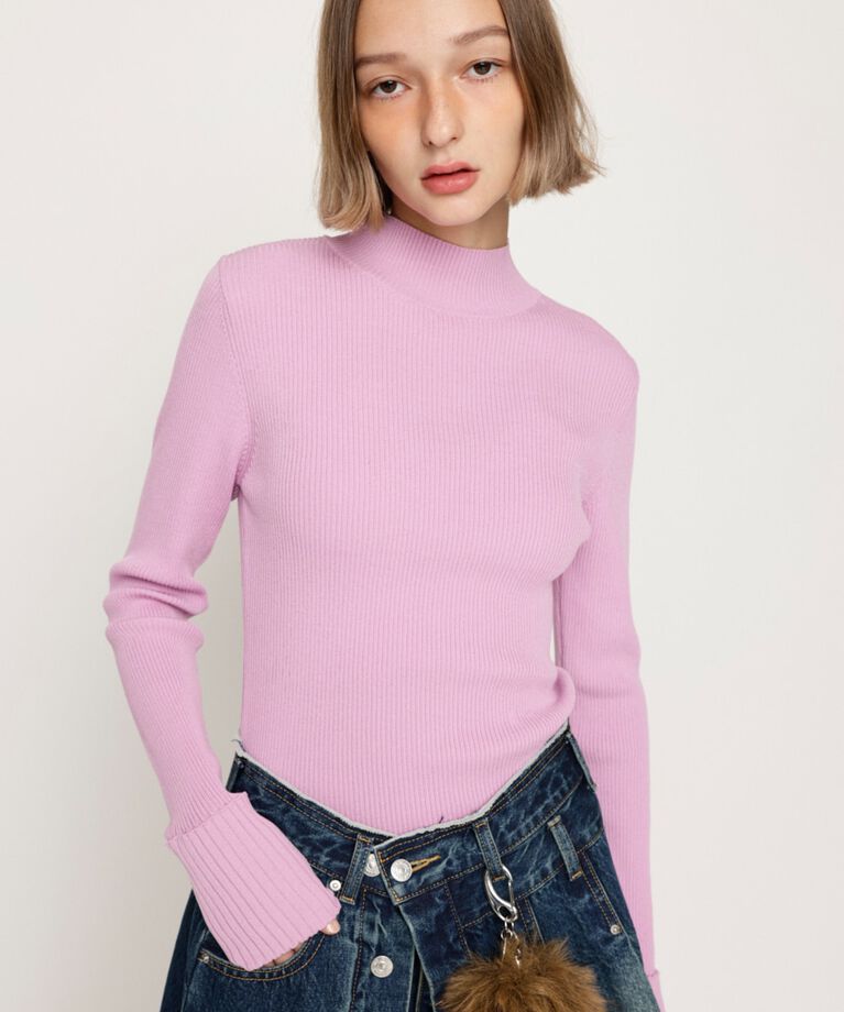 SLY「MULTIPLE COLOR H／N トップス」|ニット・セーター|PNK