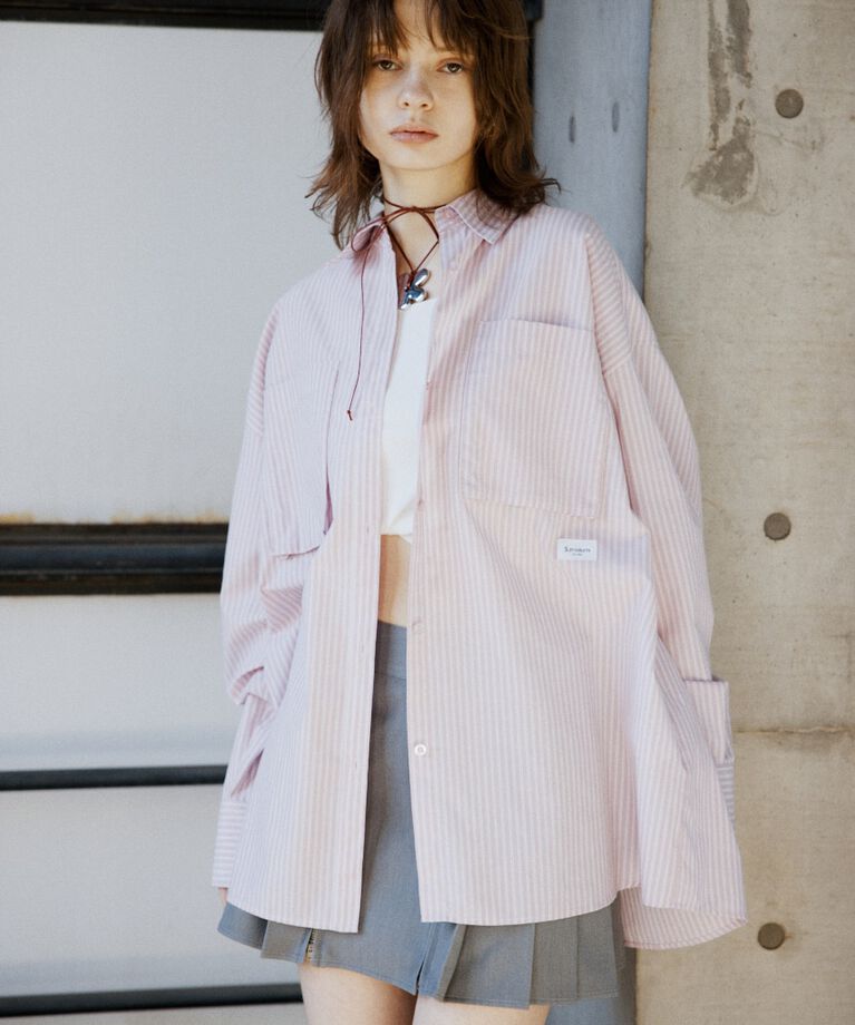 SLY「NAME PATCH STANDARD シャツ」|シャツ・ブラウス|