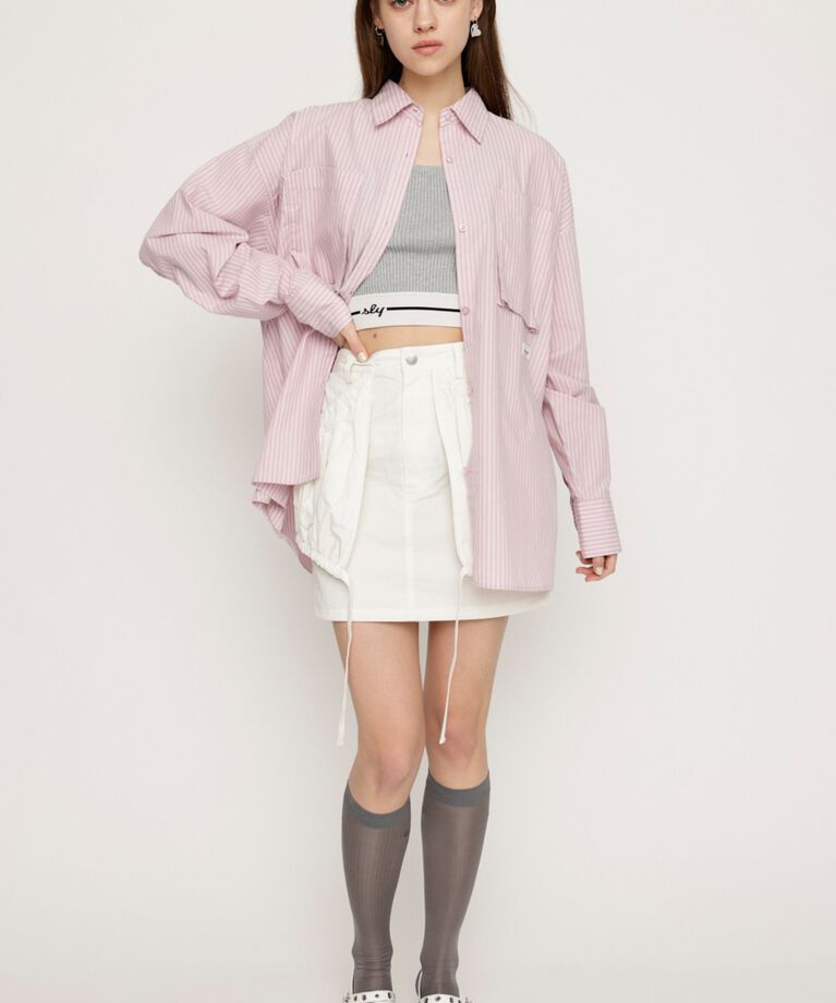 SLY「NAME PATCH STANDARD シャツ」|シャツ・ブラウス|