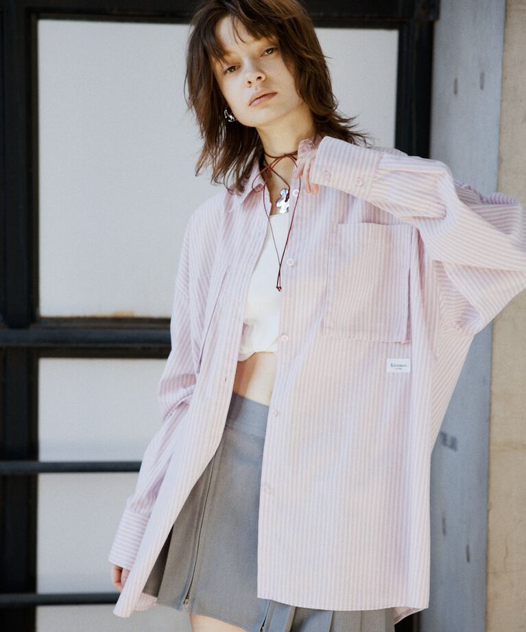SLY「NAME PATCH STANDARD シャツ」|シャツ・ブラウス|