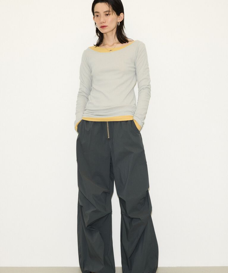 SLY「LOOSE FLIGHT パンツ」|その他|L/BLK1