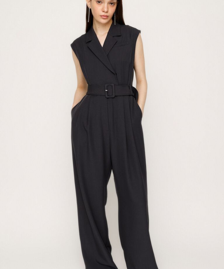 SLY「MANNISH TAILOR ジャンプスーツ」|その他|L/BLK1