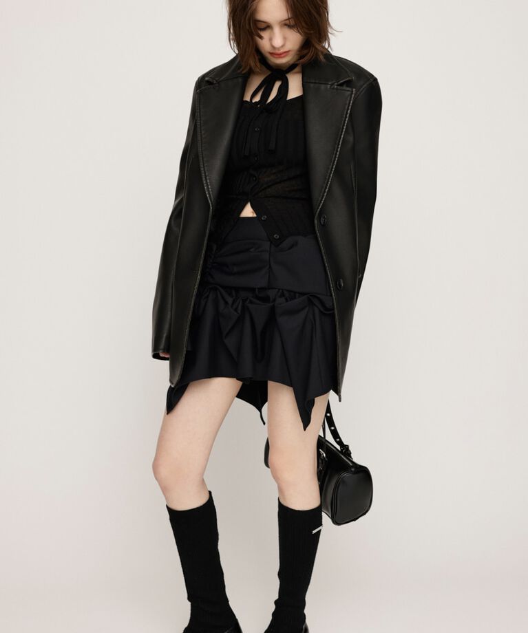 SLY「MANNISH DESIGN ショートスカート」|スカート|