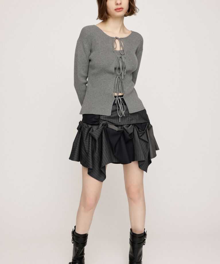 SLY「MANNISH DESIGN ショートスカート」|スカート|