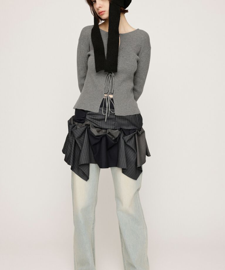 SLY「MANNISH DESIGN ショートスカート」|スカート|