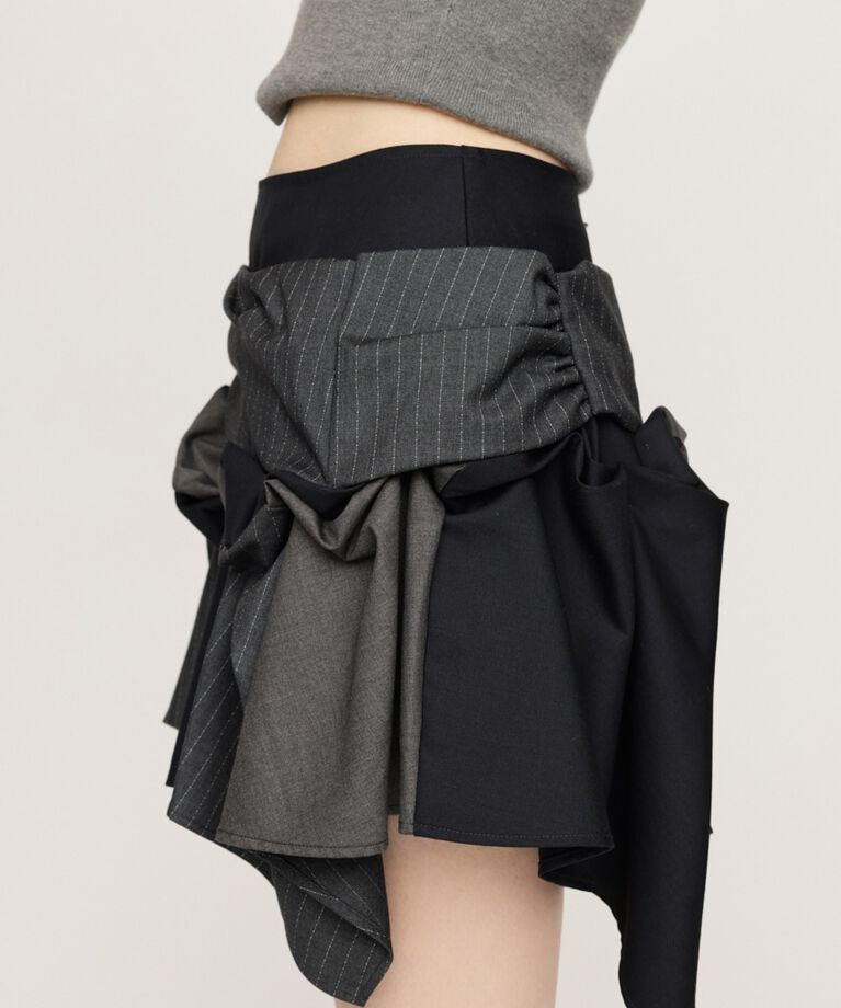 SLY「MANNISH DESIGN ショートスカート」|スカート|