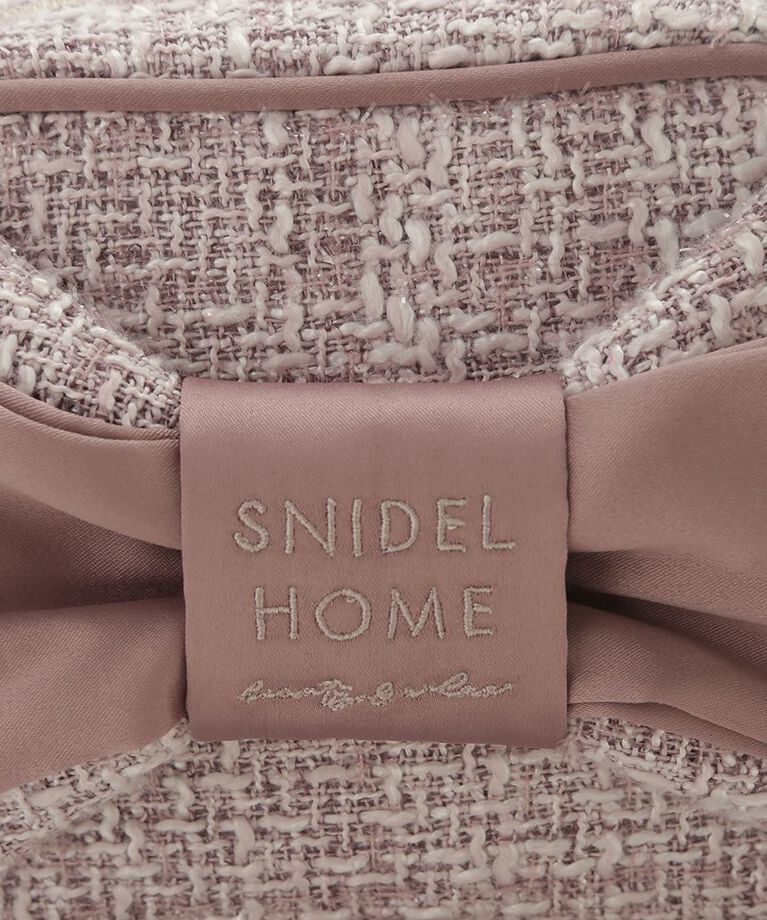 SNIDEL HOME「ツイードリボンポーチ」|ポーチ|