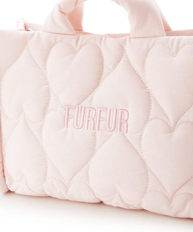FURFUR「【限定カラー】ハートキルティングバッグ」|トートバッグ|