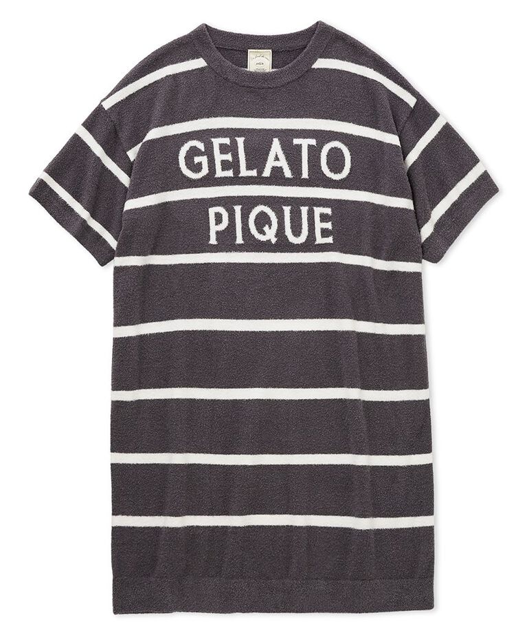 gelato pique「スムーズィーロゴジャガードワンピース」|ルームウェア|