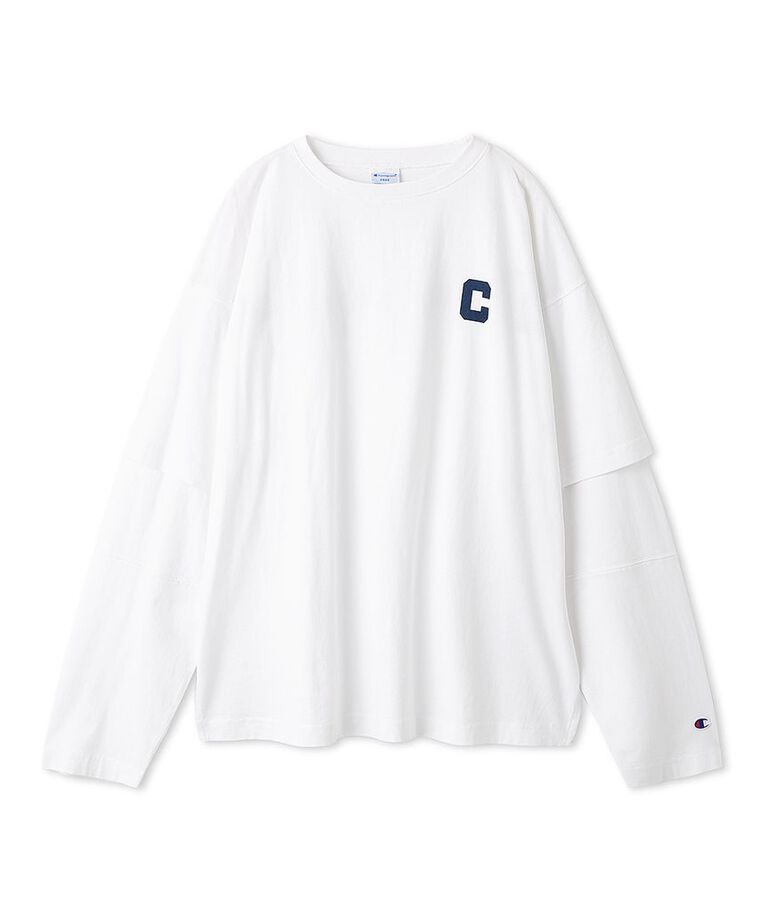 FRAY I.D「【Champion】レイヤードロンＴ」|Tシャツ・カットソー|