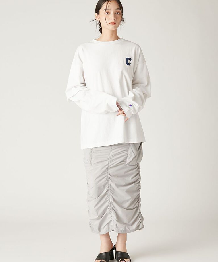 FRAY I.D「【Champion】レイヤードロンＴ」|Tシャツ・カットソー|