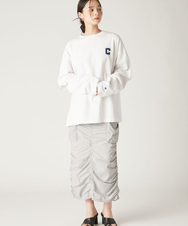FRAY I.D「【Champion】レイヤードロンＴ」|Tシャツ・カットソー|