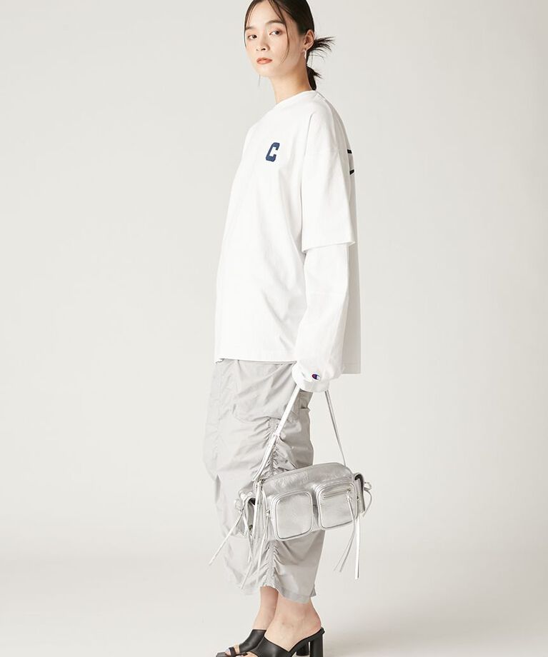 FRAY I.D「【Champion】レイヤードロンＴ」|Tシャツ・カットソー|