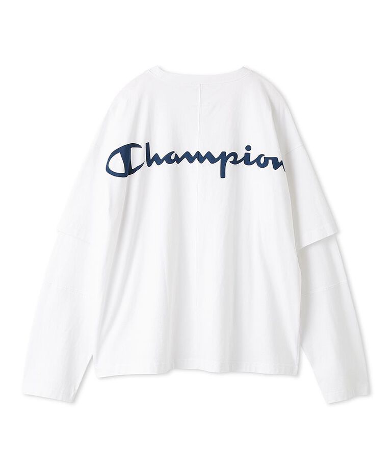 FRAY I.D「【Champion】レイヤードロンＴ」|Tシャツ・カットソー|
